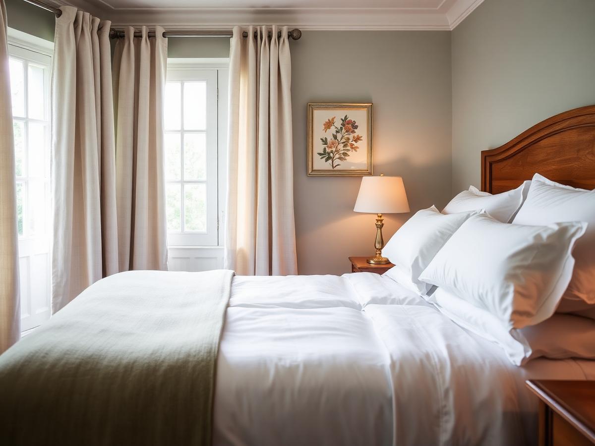 Boutique bedroom interior